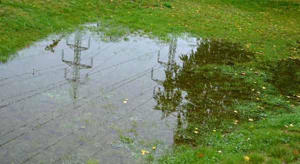 Cost of Flooded Yard Drainage Installation in Warren
