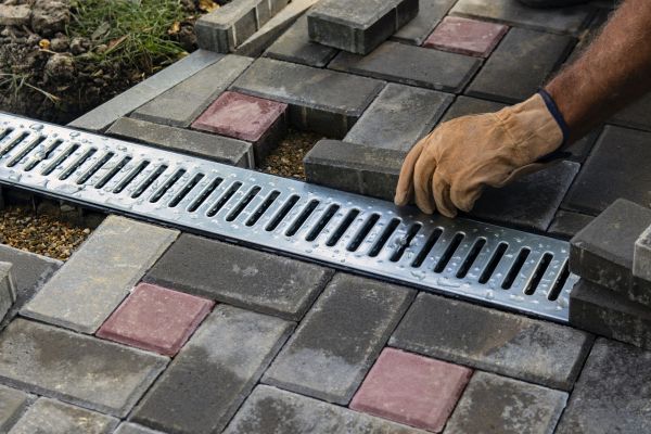 Cost of Patio Drain Installation in Warren