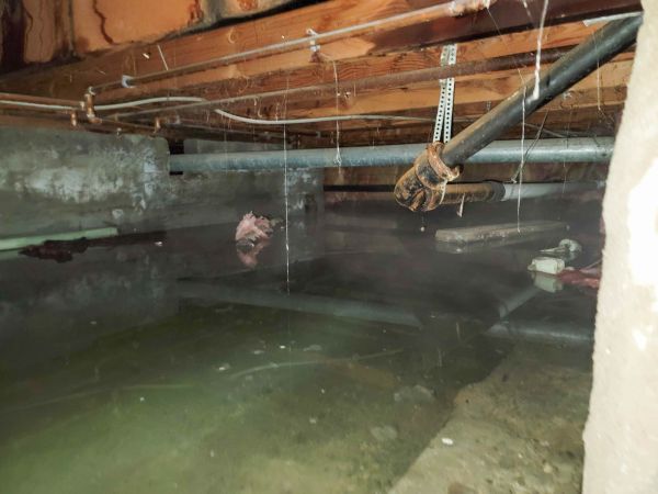 Cost of Crawlspace Drainage in Warren