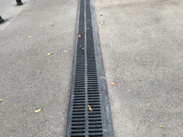 Channel Drain Replacement in Warren